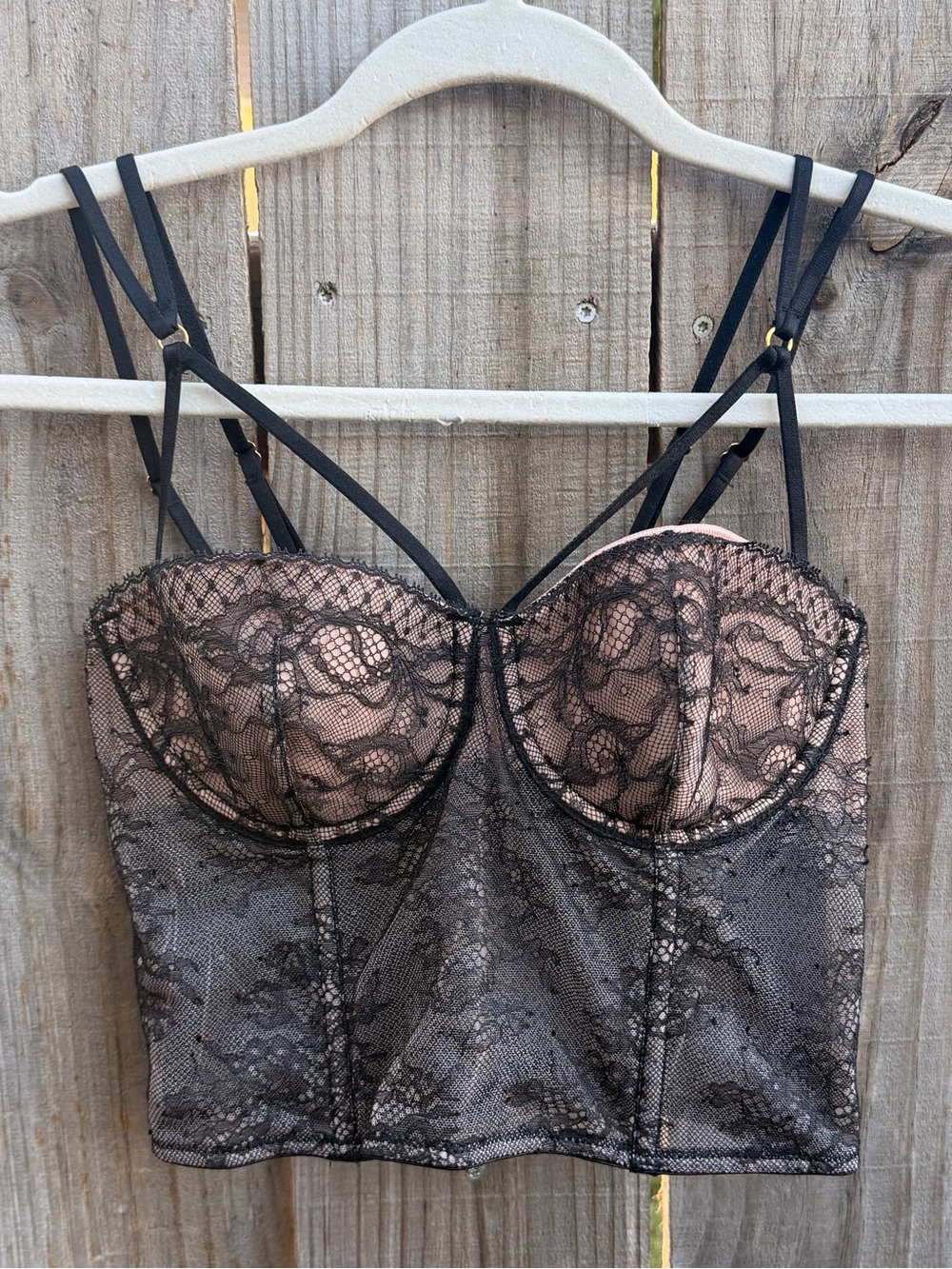 NWT Victoria Secret Lightly-line Bustier Size 32C